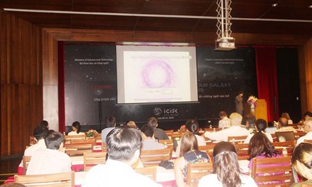 The international conference on astronomy is taking place in ICISE