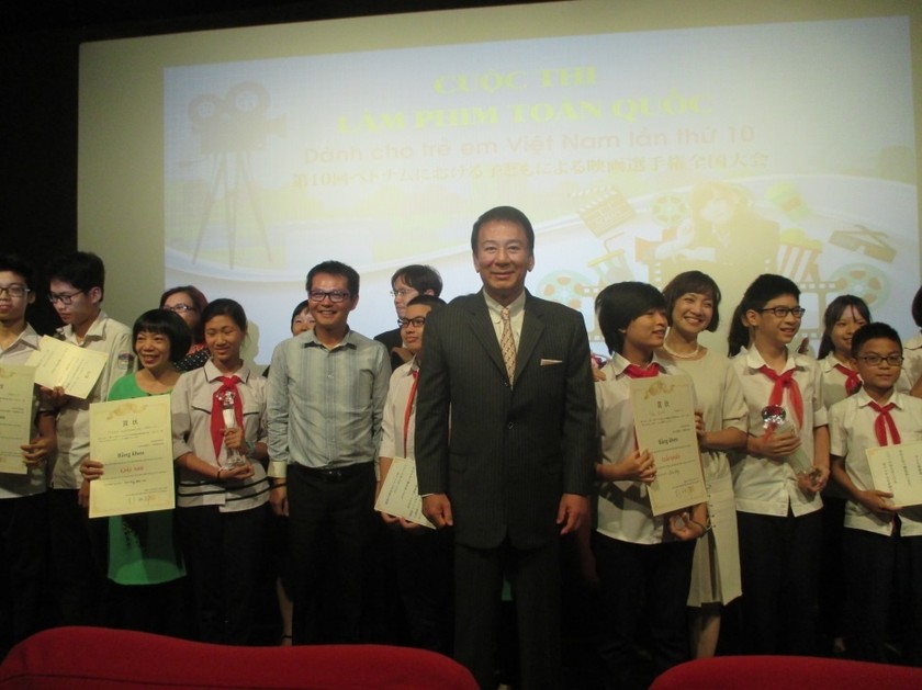 Japan-Vietnam Special Ambassador Sugi Ryotaro initiates the contest in 2007 (Photo: Website of Japanese Embassy in Vietnam )