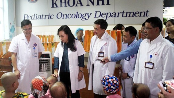 Ninety cancer kid patients gifted