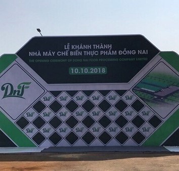 $7 million food processing plant opened in Dong Nai province