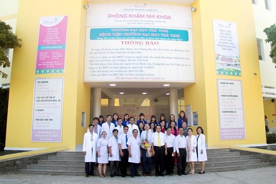 HCMC Children Hospital opens pediatric ward in Tra Vinh Province