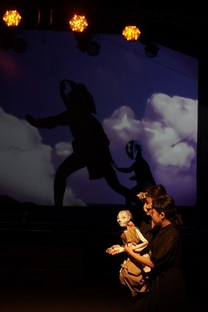 Gao (Rice) will be performed by three puppeteers and one sound artist. — Photos courtesy of Mat Tran Ensemble)