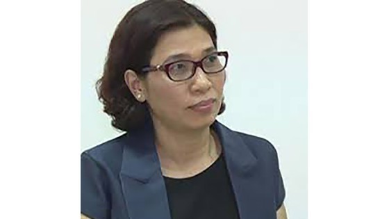 Director of the Department of Planning and Investment Le Thi Huynh Mai (Photo: SGGP)