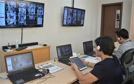 HCMC University of Medicine and Pharmacy is applying IT to monitor learning activities and lab work of its students. (Photo: SGGP)