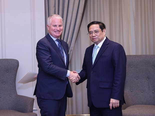 Vietnamese PM receives leaders of US companies in New York ảnh 1 Vietnamese PM receives leaders of US companies in New York ảnh 1