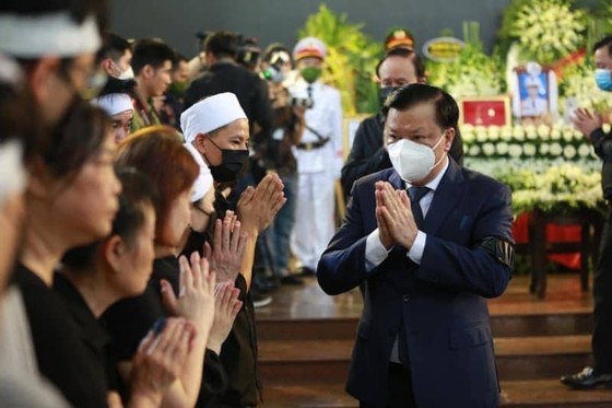 Funeral for three firefighters who die on duty in Hanoi ảnh 7