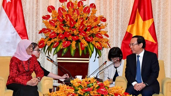 Singapore partners with Ho Chi Minh City’s development: Singapore's President ảnh 1
