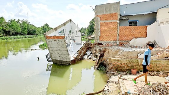 Land erosion worsens in Mekong Delta