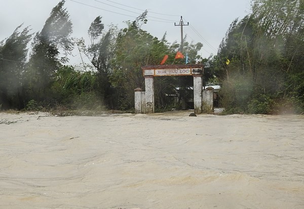 Floodwaters begins increasing from last night.(Illustrative photo:SGGP)