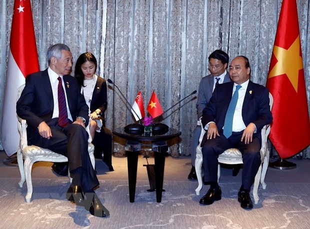 PM meets with leaders on sidelines of 34th ASEAN Summit ảnh 2 PM meets with leaders on sidelines of 34th ASEAN Summit ảnh 2