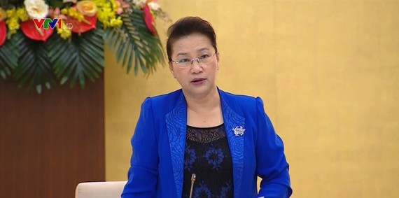 NA Chairwoman Nguyen Thi Kim Ngan