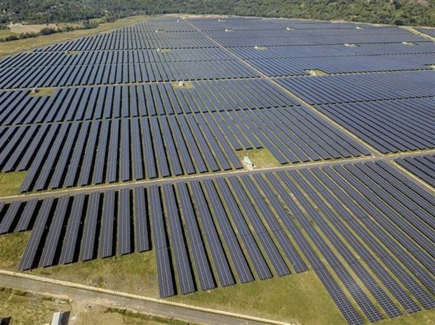 Sao Mai solar power plant in An Giang province (Photo: VNA)