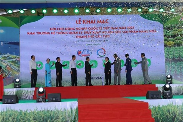Vietnam International Agricultural Trade Fair 2022 opens in Can Tho ảnh 2 Vietnam International Agricultural Trade Fair 2022 opens in Can Tho ảnh 2