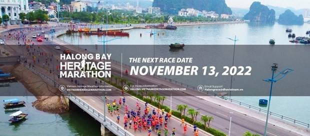 Nearly 1,200 int'l athletes to compete in Halong Bay Heritage Marathon 2022 ảnh 1 Nearly 1,200 int'l athletes to compete in Halong Bay Heritage Marathon 2022 ảnh 1