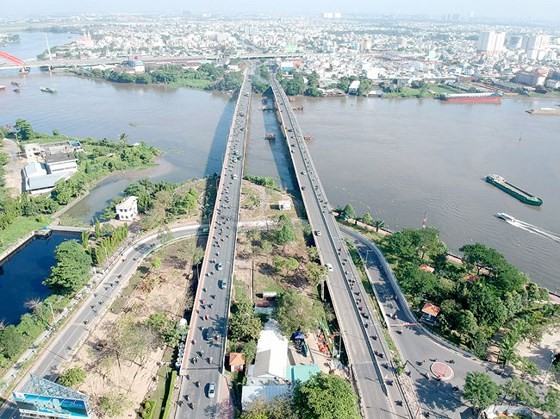 Binh Trieu bridge in HCMC northeast gateway (Photo: SGGP)