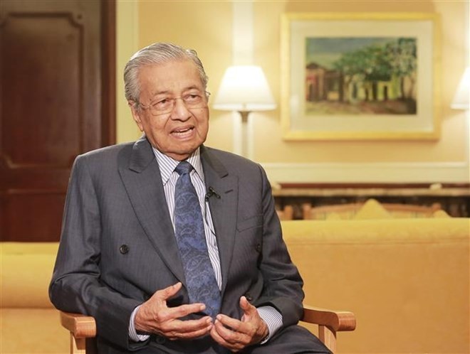 Malaysian Prime Minister Mahathir Mohamad (Photo: VNA)