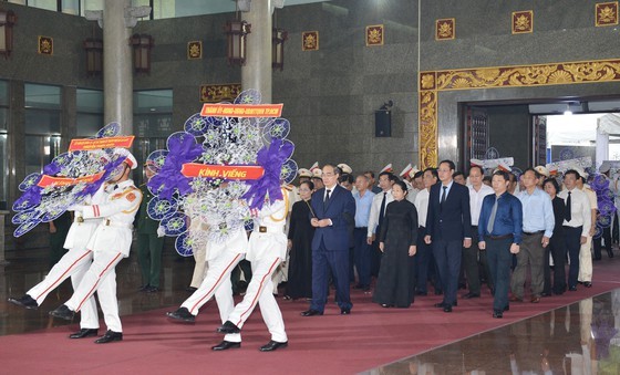 State funeral held in HCMC for former Party leader Tran Quoc Huong ảnh 1 State funeral held in HCMC for former Party leader Tran Quoc Huong ảnh 1
