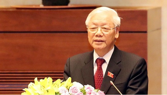 Party chief sends encouragement to Ho Chi Minh City authorities, people ảnh 1