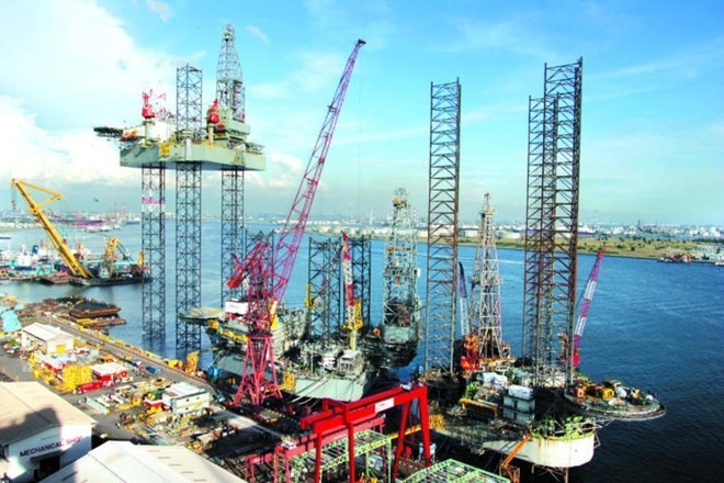 An oil rig of Keppel (Source: todayonline.com)