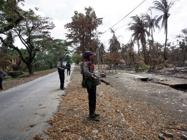 n Myanmar state of Rakhine (Source: AFP) 