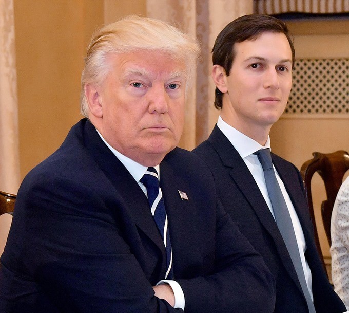 US President and his son in law