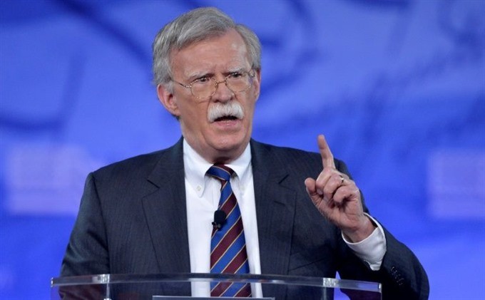 Former US Ambassador to the UN John Bolton speaks at the Conservative Political Action Conference (CPAC) in February. US President Donald Trump named hardline Fox News pundit and former UN ambassador John Bolton as his new national security advisor, ousti
