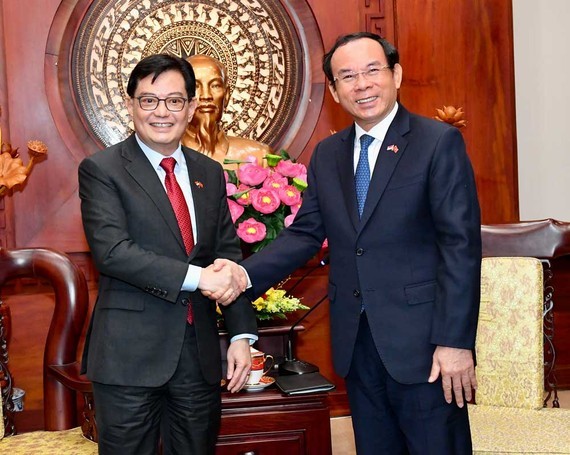 HCMC, Singapore promote cooperation for sustainable development ảnh 1