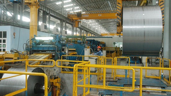 Steel production at the Southern Steel Company Limited. (Photo: SGGP)