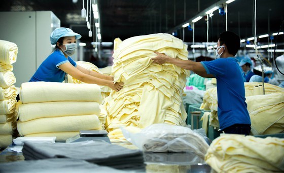 Production of household textiles for export to the US at Phong Phu Corporation. (Photo: SGGP)