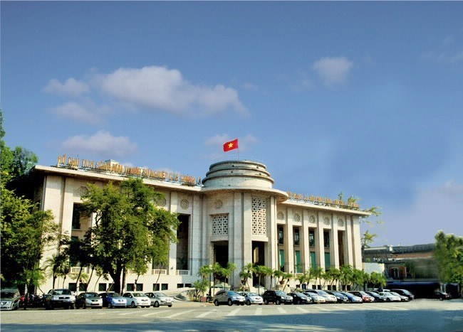 Headquarters of the State Bank of Vietnam in Hanoi (Photo: SBV)