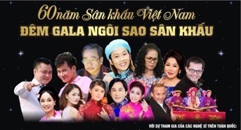 Art performance marks 60th anniversary of Vietnam Stage