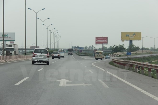 A section of the North-South Expressway (Source: VNA)