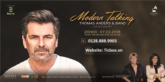 World-famous German popstar Thomas Anders to hit stage in Hanoi