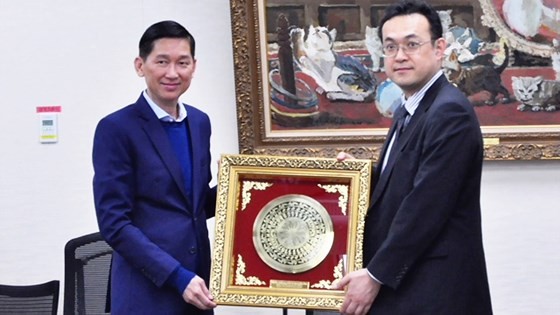 HCM City Party Chief visits Japan’s giant underground drain ảnh 4 Bí thư Thành ủy TPHCM Nguyễn Thiện Nhân thăm công trình thoát nước ngầm khổng lồ nhất thế giới ảnh 5