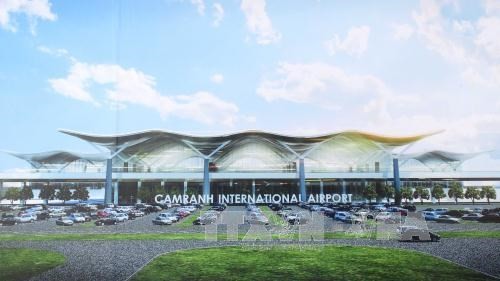 The new international terminal T2 of Cam Ranh International Airport in the central province of Khanh Hoa. (Photo: VNA)