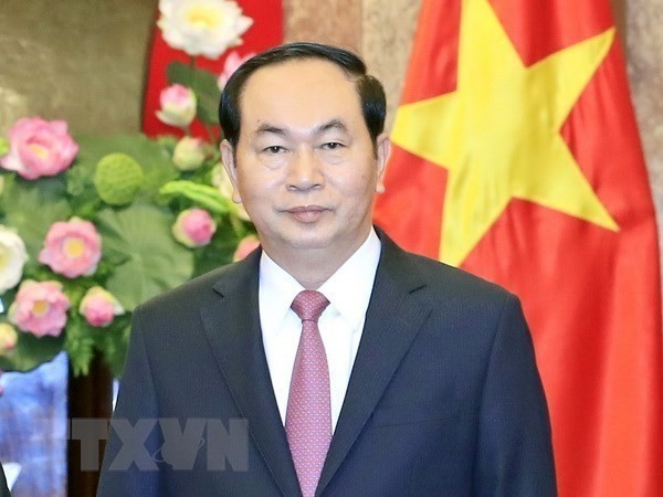 President Tran Dai Quang (Source: VNA)