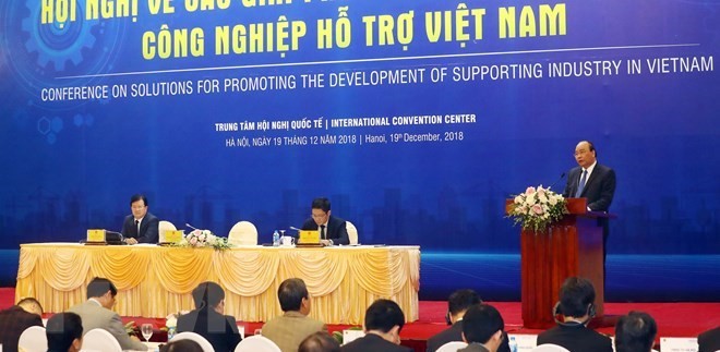 Prime Minister Nguyen Xuan Phuc at the event (Source: VNA)