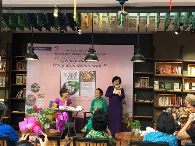 A book event at Book Pedestrian Street in downtown HCM City. (Source: VNA)
