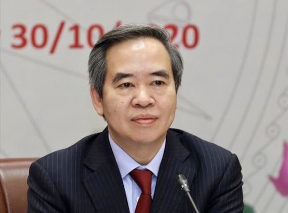 Politburo member, Secretary of the Party Central Committee and Head of the Party Central Committee’s Economic Commission Nguyen Van Binh (Photo: VNA)