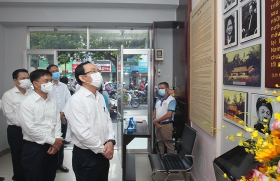 City Party Secretary visits historical sites, works with District 5 ảnh 4 City Party Secretary visits historical sites, works with District 5 ảnh 4