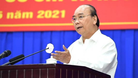 President Phuc calls for investors into Cu Chi, Hoc Mon districts ảnh 1