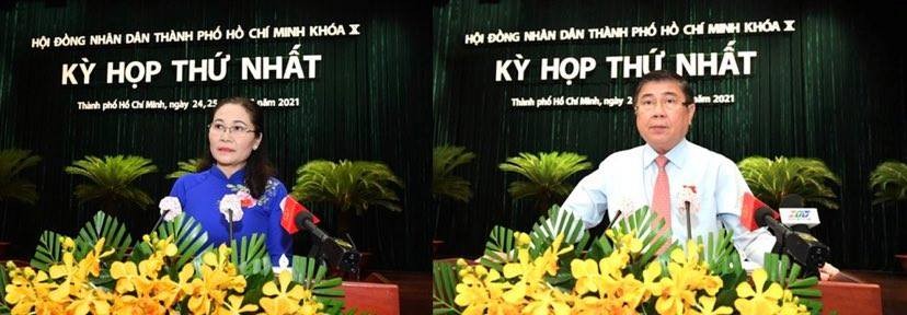 Top leaders of HCMC People's Council, People’s Committee re-elected ảnh 1 Top leaders of HCMC People's Council, People’s Committee re-elected ảnh 1