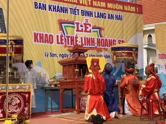 Quang Ngai organizes ritual commemorating soldiers of ancient Hoang Sa Flotilla ảnh 1 Quang Ngai organizes ritual commemorating soldiers of ancient Hoang Sa Flotilla ảnh 1