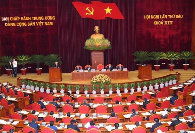 Party leader urges Party Central Committee to seek new measures for implementing ảnh 2 Party leader urges Party Central Committee to seek new measures for implementing ảnh 2