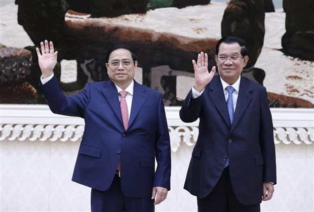 Vietnam, Cambodia issue joint statement ảnh 1 Vietnam, Cambodia issue joint statement ảnh 1