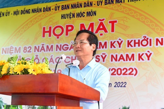 Gathering marks 82nd anniversary of Nam Ky Uprising ảnh 2 Gathering marks 82nd anniversary of Nam Ky Uprising ảnh 2